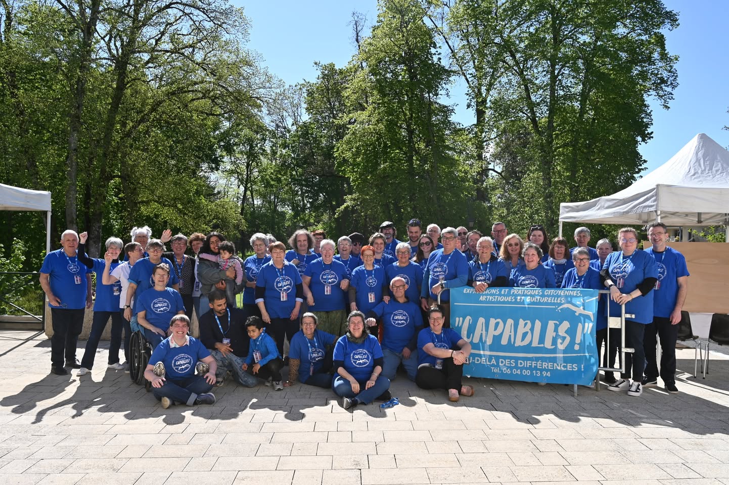Photo de Jean-Pierre Poulin au festival LES CAPABLES à Châteauroux les 14 et 15 avril 2026