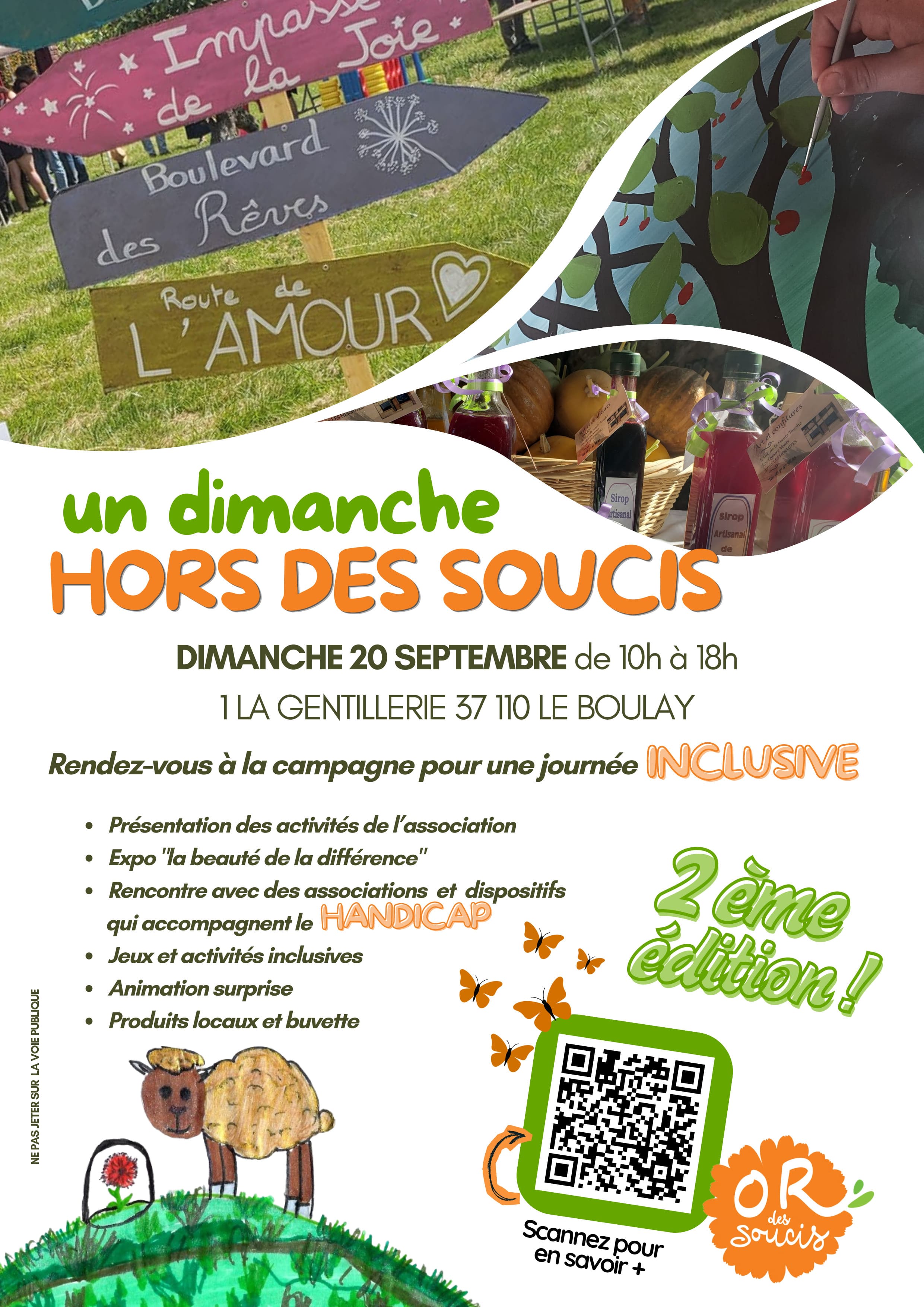 Affiche du festival Or des Soucis le 20 septembre 2026